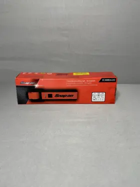 Ecarb0420aj Snap-on Ecarb0420 Red Cordless Rechargeable Led Work Light Flashlight Lamp