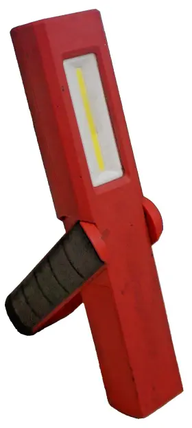 Ecarh058 Snap-on 500 Lumen Angular Light Work Led Red Magnetic Base