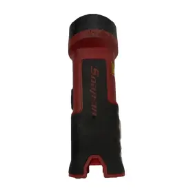 Ecfhl032 Snap-on Led Cordless Flashlight Red Black Li-ion Battery Plastic Rubber 3.7v