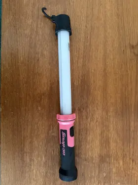 Ecfled84pi Snap-on Led Worklight Pink Black Handheld Portable Plastic