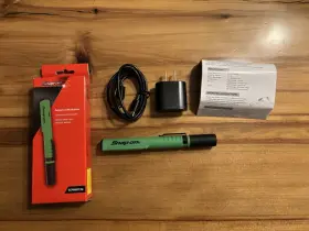 Ecpnh012g Snap-on Green Pen Light With Mouthpiece Mechanics Penlight