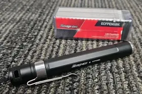 Ecfpen5bk Snap-on Tools Led Mini Aluminum Flashlight