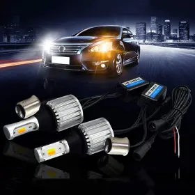 Ba15d Socal-led Lighting 732341337001 1157 Bulb Switchback Extremely Bright 30w 3000lm