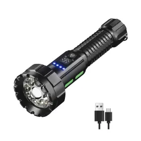 Zyu001 Sogdeco Flashlight High Lumen Rechargeable Super Bright Led Tactical Flash... Fast Ship