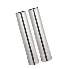 32-2z Solowilder Wood Stove Pipe 2.36inch Thickened Straight Chimney Flue For Camping Ex