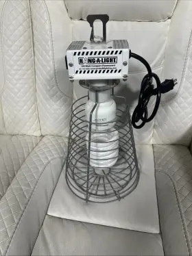 15720 Solus Tigress Hang-a-light Hanging Temporary Construction Lights 7000 Lumens 105w/120v Use Great Con