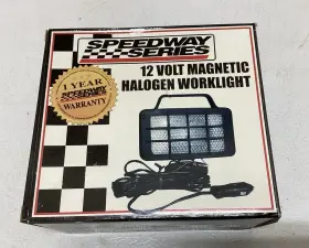40809 Speedway 12 Volt Magnetic Halogen Worklight 12v