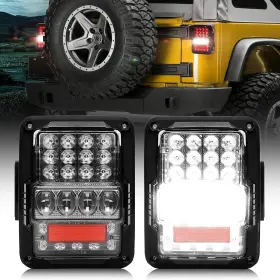 Spl-t-007 Spl Dot Approved Led Tail Lights With 30w Brighter Reverse Light Compatible W