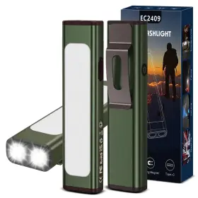 B0fr91yq8l Spriak Pocket Flashlight 1200 Lumens Rechargeable Edc Clip Usb-c