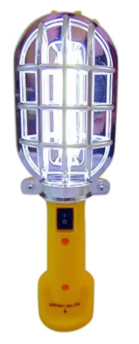 Ssi Ledz 640816971073 Trouble Light Extra Bright Cob Handheld Led Battery Operated Work Flashlight