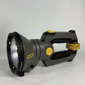95-891 Stanley Heavy Duty Clamp Light Flashlight 2 Or 4 C Batteries Tested Htf