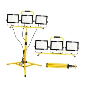 1430zjwl-y003 Stanlips 30000 Lumen Work Lights With Stand 300w Three Head Led Light 30000lm