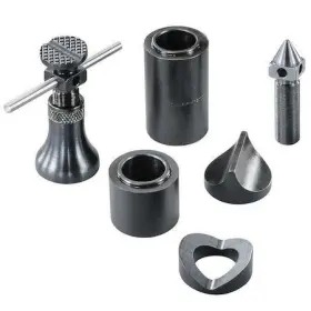 Sf190 Starrett Jack Screw Set Fine Adj 3-3/8 In 6 Pcs