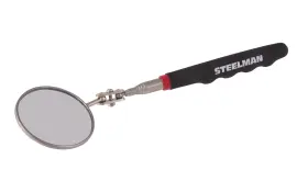 41819 Steelman 36-inch Telescoping 2.25-inch Round 36 Inches Silver