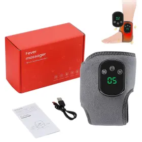 Sf20250804b0fb2wtb6c Sttlejura Usb Rechargeable Ankle And Foot Massager Heat Wrap 3-in-1 Massage Wirel