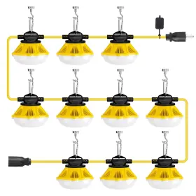 200w Summstar 708200725487 Aluminum Housing Led Construction String Lights 100ft 20000lm