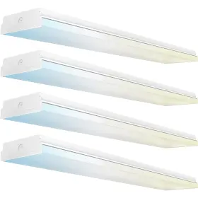 Sunco Lighting 840360610637 Garage Led Shop Lights For Workshop 4ft 8 Inch Width Warehou