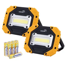 Sunzone 631105212687 Portable Led Work Light Flood Lights Job Site Lighting Super Bright Waterpr
