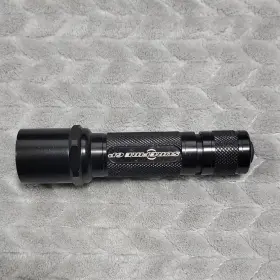 A204088 Surefire 6p Black 6v Aluminum Battery Flashlight. Not Included
