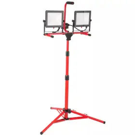 Svopes 445020562542 Led Work Light With Stand 5000 Lumen Dual-head Adjustable 27.6 Inch 68.1 Tr