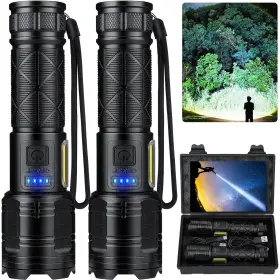 B0cw1qthx3 Taoquwe Rechargeable Led Flashlights 99000 Lumens Super Bright Waterproof 7 Mode