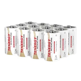 40902 Tenergy 1.5v C Alkaline Lr14 Battery High Performance 12 Count Pack Of 1