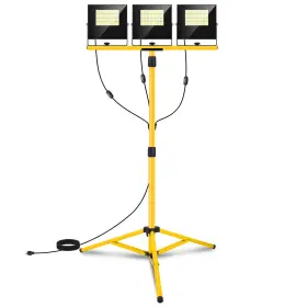 Texthell 717225827748 36000 Lumen Work Lights With Stand 3 Adjustable Head Led Light Adj