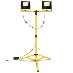 Twd120w-02 Texthell 24000 Lumen Work Lights With Stand 2 Adjustable Head Led Light Adj