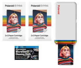 9046-k1 The Imaging World Polaroid Hi-print - Bluetooth Connected 2x3 Pocket Phone Photo Printer With 2