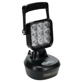 Tl2460 Tiger Lights Rechargeable Led Magnetic Work Light 1000 Lumens 3 3/8