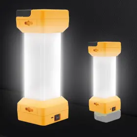 Tigerski 738232313369 Led Work Light For Dewalt 20v Battery 2900lm Outdoor Camping Lantern 360