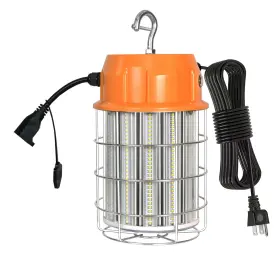 100w Tsexes H001 Led Temporary Work Light 13000lm Portable With Hook &stainless Steel Guard