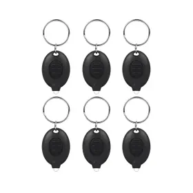 Fl004 Uaimvie 6 Pcs Led Keychain Flashlight Mini Light Ultra Bright Tiny Flashligh