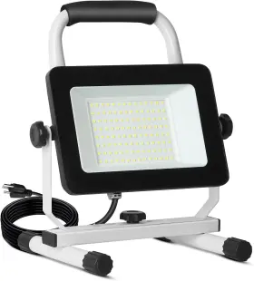 Ufond 744759520999 6000 Lumen Led Work Light With Stand 60w Waterproof Flood Brightnes