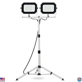 B08zhcz512 Ufond 20000 Lumen Dual Head Led Work Light Waterproof Adjustable Tripod 10ft Cord
