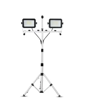Wl-dht-2x45w Ufond 10000 Lumens Dual 5000 Lumen Light With Stand Detachable Waterproof Used