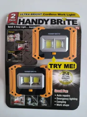 Ultra Brite 735541153211 Handy Hbwlpkg-01-0621-200 24ultra-bright Led Work Light 2pc Sealed