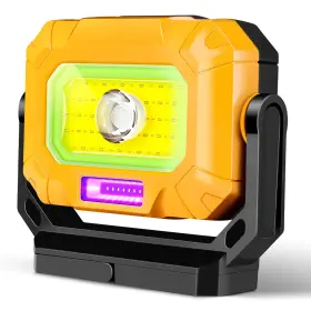 Unibrite 973365304899 Magnetic Work Light 1200lm Cob Led Rechargeable With 15 Lighting