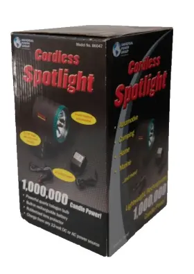 86047 Universal Power Group Cordless Spotlight