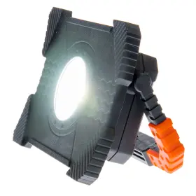 Fl9115-10w Universal Tool 750 Lumen Durable Portable Work Light Indoor Outdoor Multi Use Black
