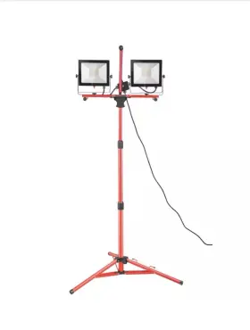 1008035660 Vevor Waterproofed Dual-head Led Work Light 8000 Lumen With Adjustable Tripod