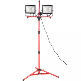 Vevor 445042344317 Waterproofed Work Light With Stand 20000 Lumens Dual-head Led Ad