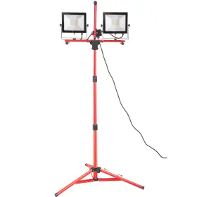 Vevor 840281500888 Dual-head Led Work Light 20000 Lumen With Tripod 27.6-68.1 Inch