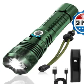 B0f5w1fmyn Victoper Green Led Flashlights High Powered Lumens Super Bright Tactical