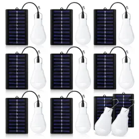 Anb-vihose-50843 Vihose 8 Pcs Solar Light Bulbs Powered Portable Emergency Led Bul