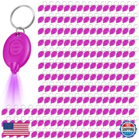 B0fdkybpyf Vihose 200 Pcs Uv Keychain Light 395nm Mini Flashlight Bulk