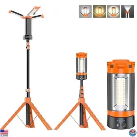 Us16sy Visit The Akofun Store 12000mah Rechargeable Camping Light - 10000 Lumen Dimmable Cordless Work