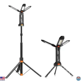 B0f3wwyk7l Visit The Gogonova Store 2025 Rechargeable Led Work Light With Tripod - 4-in-1 700/2200 Lumens