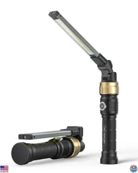 Zf7549 Visit The Hotligh Store Rechargeable 1200 Lumens Magnetic Work Light 360 Rotate 3 Modes 5000mah