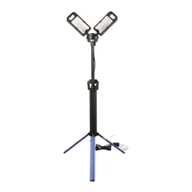 08-00736 Voltec 5000 Lumen Tripod Work Light Led Dual Head Rechargeable